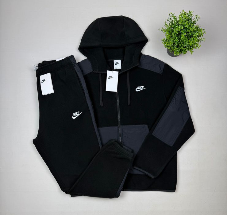 Костюм Nike Fleece Teddy спортивний комплект найк фліс