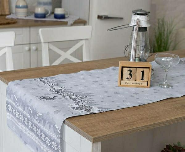 Дорожка новогодняя скатерть ранер салфетка