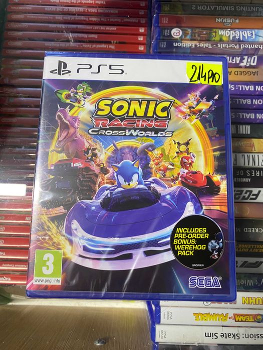 Sonic Racing: CrossWorlds [PS5] PL, NOWA