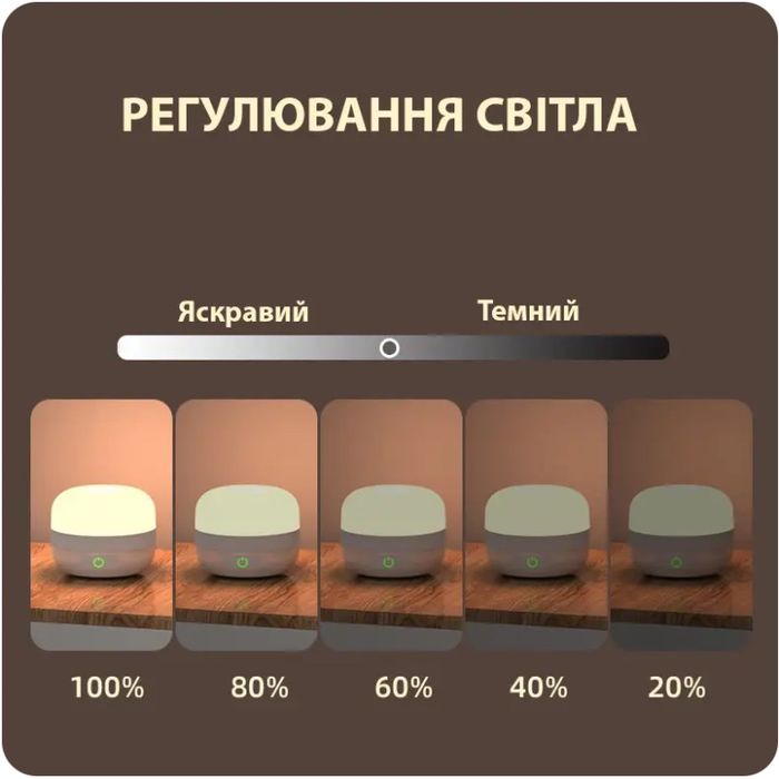 Ліхтар лампа NATFIRE LV10 акумуляторна 5200 mah + powerbank