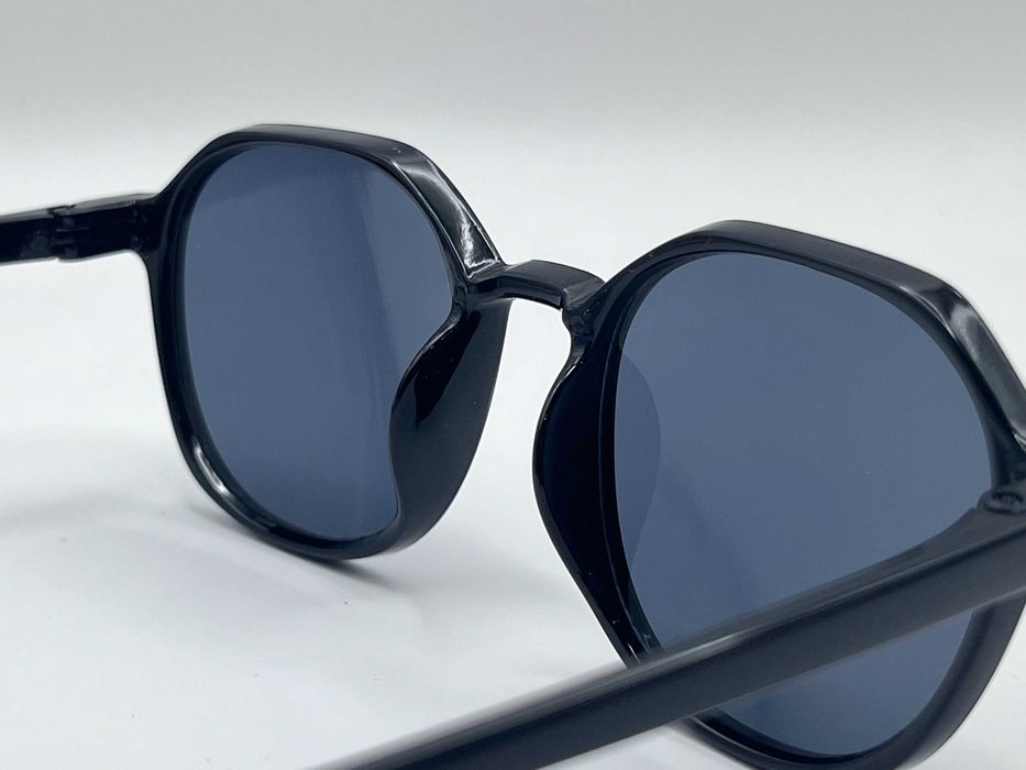 Okulary przeciwsłoneczne lenonki unisex czarne grafitowe szkła