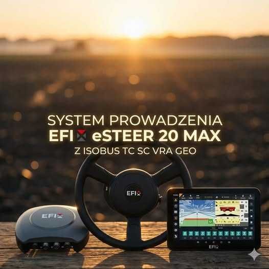 Nawigacja rolnicza EFIX eSTEER20 MAX ISOBUS Tc Sc Geo !!PROMOCJA!!