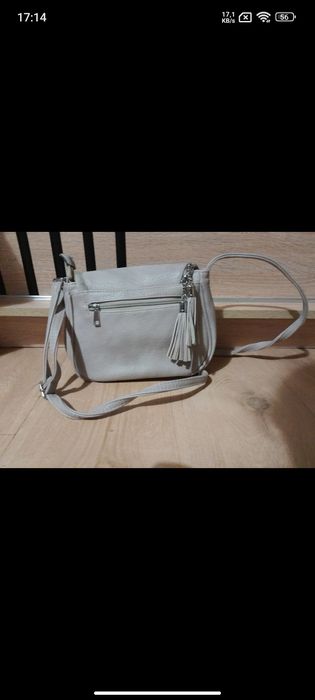 Torebka mała beżowa