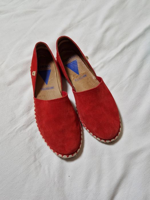 Еспадрильї Verbenas CARMEN SERRAJE FUEGO Колір Fire Red 39 розмір замш