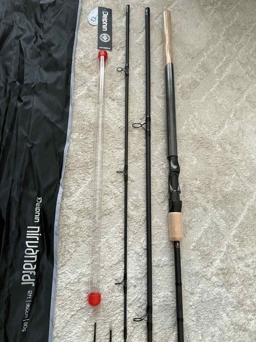 Wędka Delphin Nirvana feeder 360cm 80g jak nowa