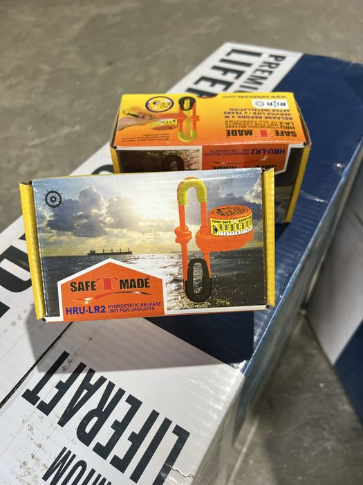 Suportes para balsas SEAGO com dispositivo de abertura automatico