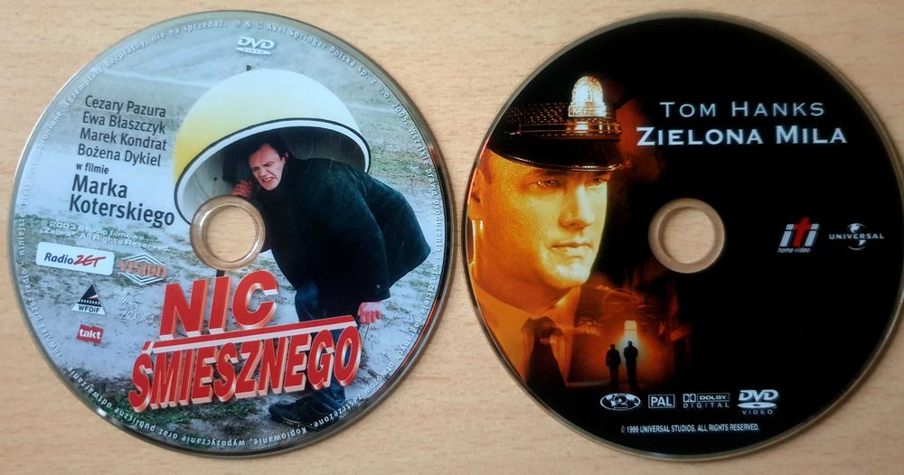 Film Nic Śmiesznego - Zielona Mila - DVD