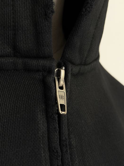 (M/L) Зіп-худі Balenciaga Heavy Metal Zip Hoodie.
