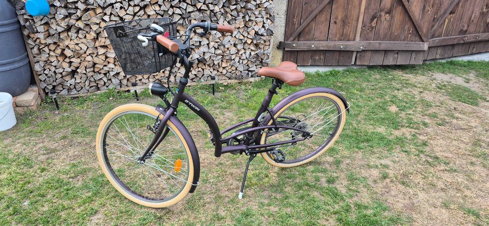 Rower miejski Btwin elops 320