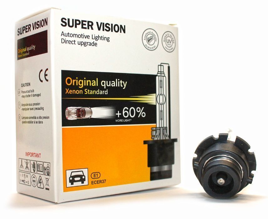 Лампа ксенонова D2S 35W Super Vision лампи бі ксенон штатні HID