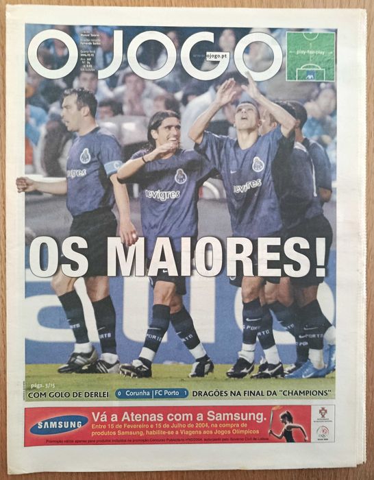 F.C.Porto - Os maiores - Vitória frente ao Corunha (0-1) Liga dos Campeões - 2003-04