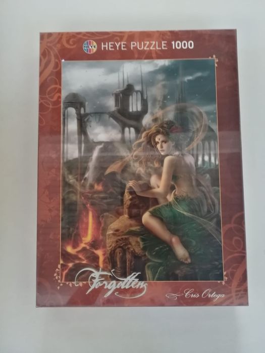 Puzzle gótico com mulheres 1000 peças embalado