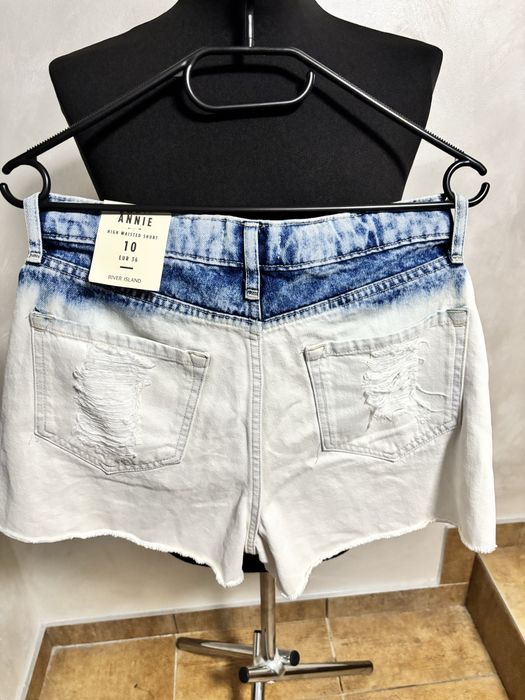 Dżinsowe spodenki damskie River Island S