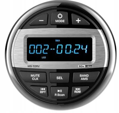 Radioodtwarzacz do łodzi