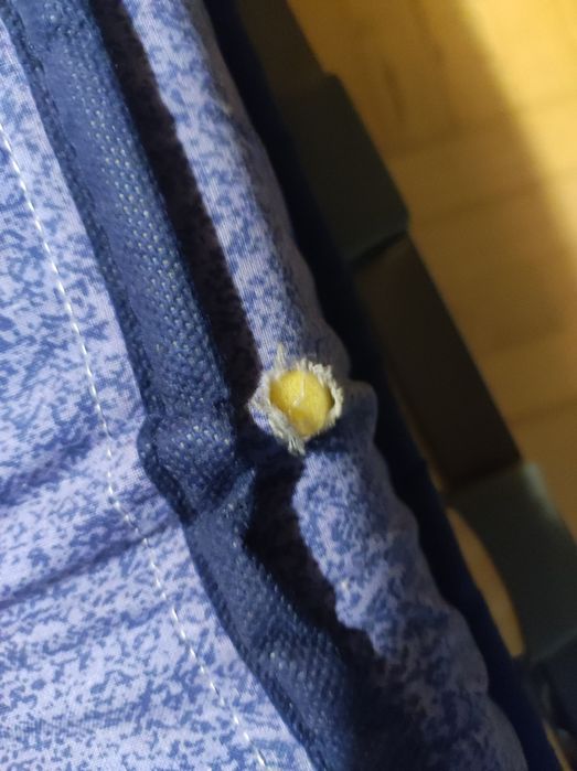 Rozkładane łóżko polowe materac stelaż prycza