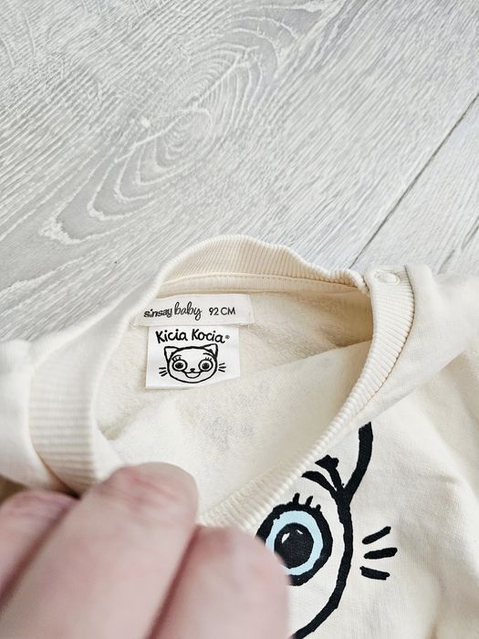 Śliczny komplet dresowy Kicia Kocia 92 Sinsay