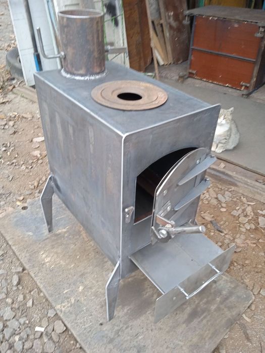 Буржуйка стальная «Эконом» | Печь для гаража, дома