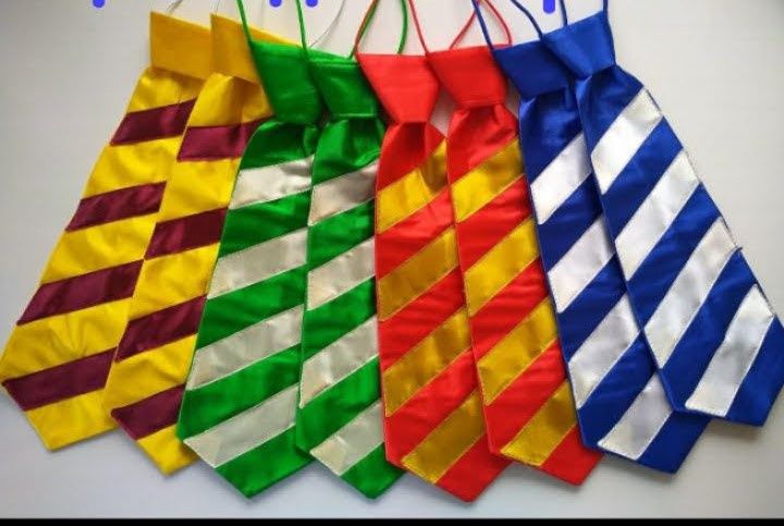 Галстуки факультетов Гарри Поттер, 30 см, НОВЫЕ