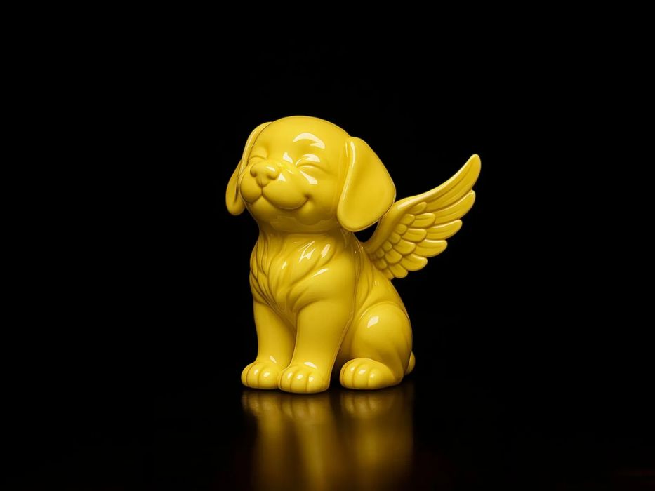 Cachorrinho Angelical com Asas