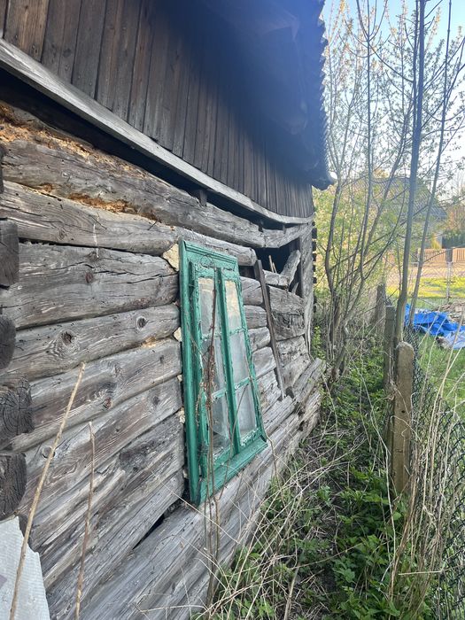 Działka z małym domem