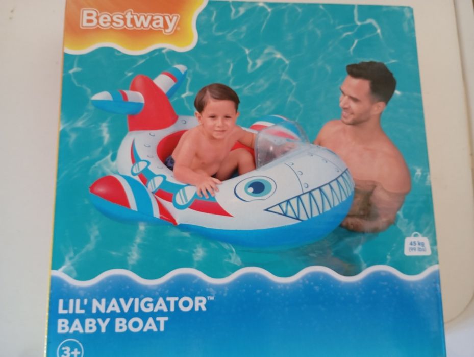 Ponton dla dzieci dmuchany samolot  Bestway 3+