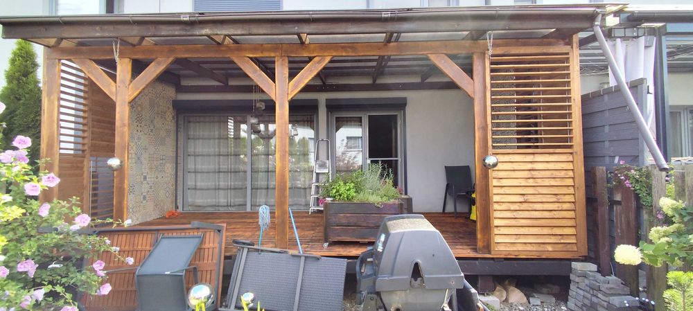 Żaluzje tarasowe - shuttersy do pergol, altan, tarasów, balkonów.