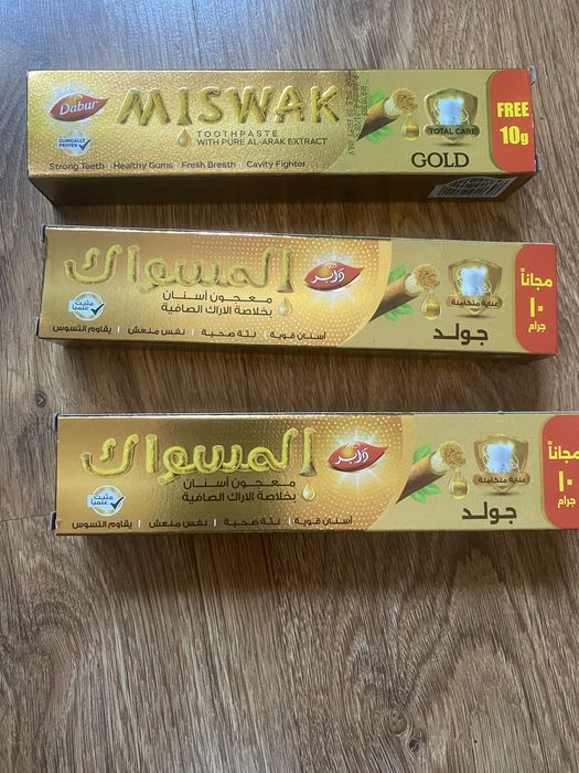 Зубная паста Miswak Gold,  60 г