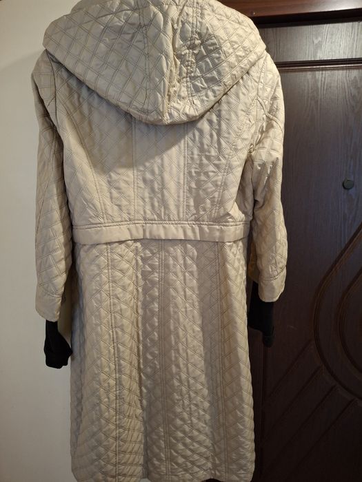 ICEDEWY Стильная женская удлинённая куртка (плащ ). Весенне-осенняя.