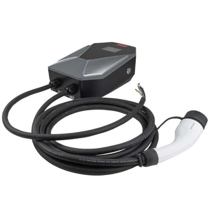 Wallbox de Carregamento Trifásico 11kW 16A - Cabo 5 Metros