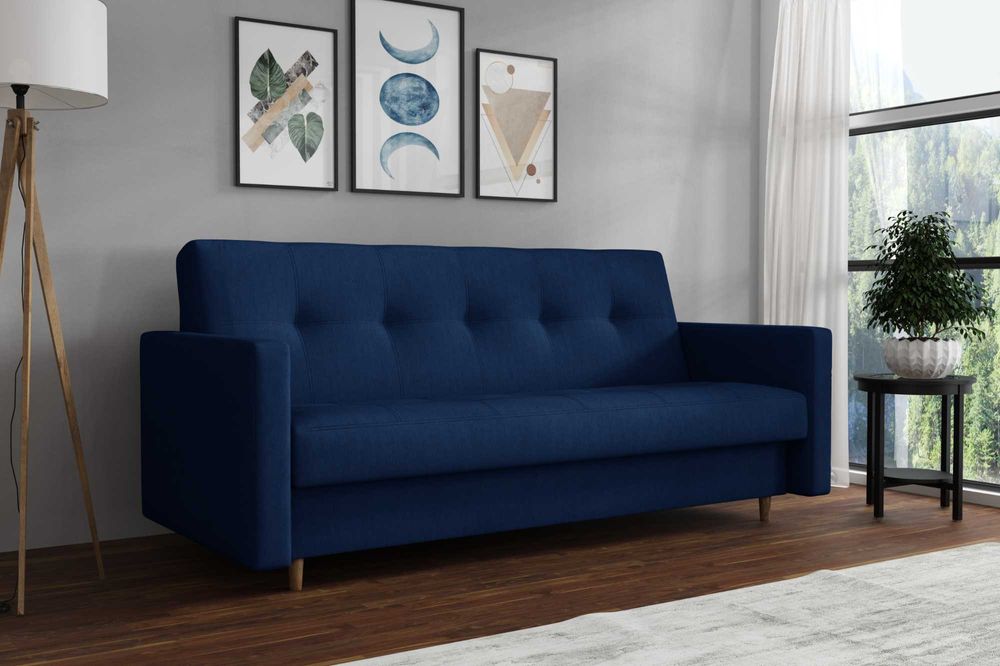 Wersalka Nadia z bokami, kanapa, sofa, łóżko. Funkcja spania, sprężyny