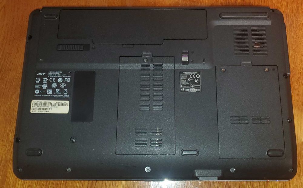 Ноутбук 2 ядра Acer Aspire 5732Z