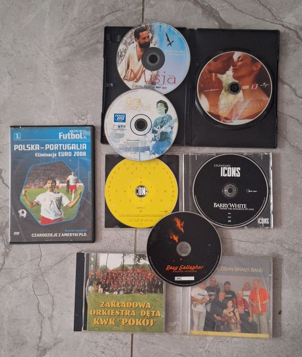 Płyty DVD CD film muzyka