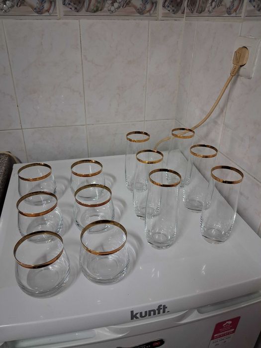 Copos Cristal da Boémia