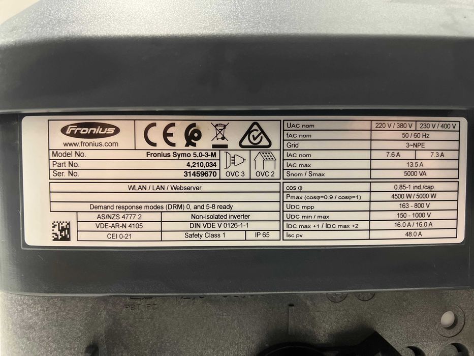 Fronius Symo 5.0-3-M