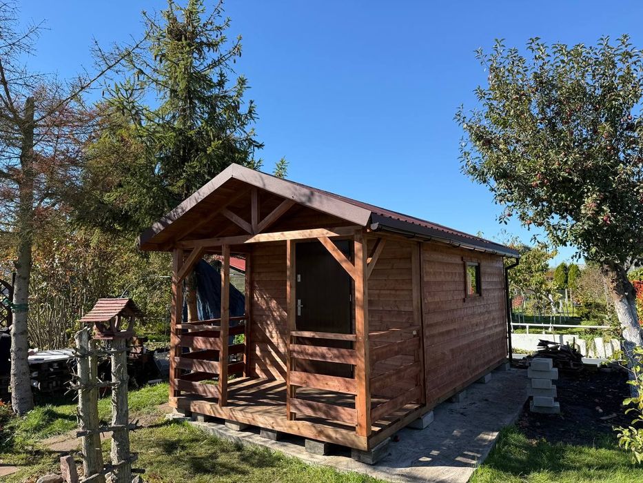 Domek letniskowy 6×3 m  Montaż w cenie