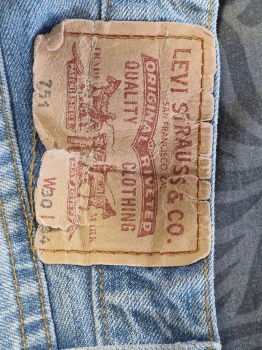 Чоловічі джинси Levi strauss 751, W30, L34