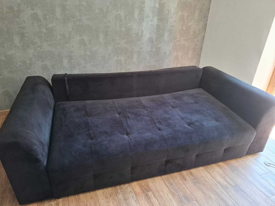 Okazja!!sofa czteroosobowa black red white