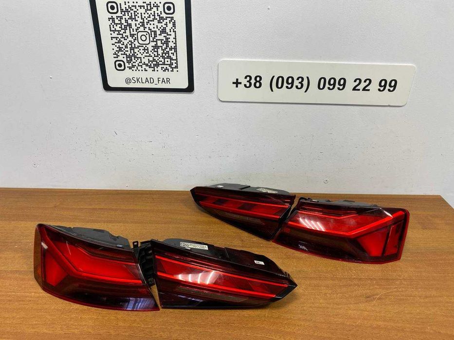 Задні ліхтарі Audi A5 S5 8W Matrix 2020+ Europe Європейскі анімовані