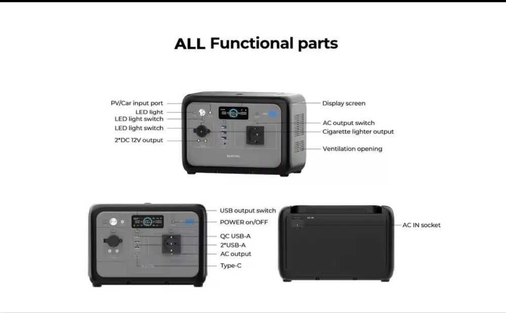 Зарядна станція OUKITEL P800E PLUS 512Wh