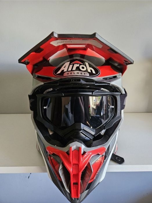 Kask Motocyklowy Airoh Twist 2.0 Enduro roz. L plus gogle
