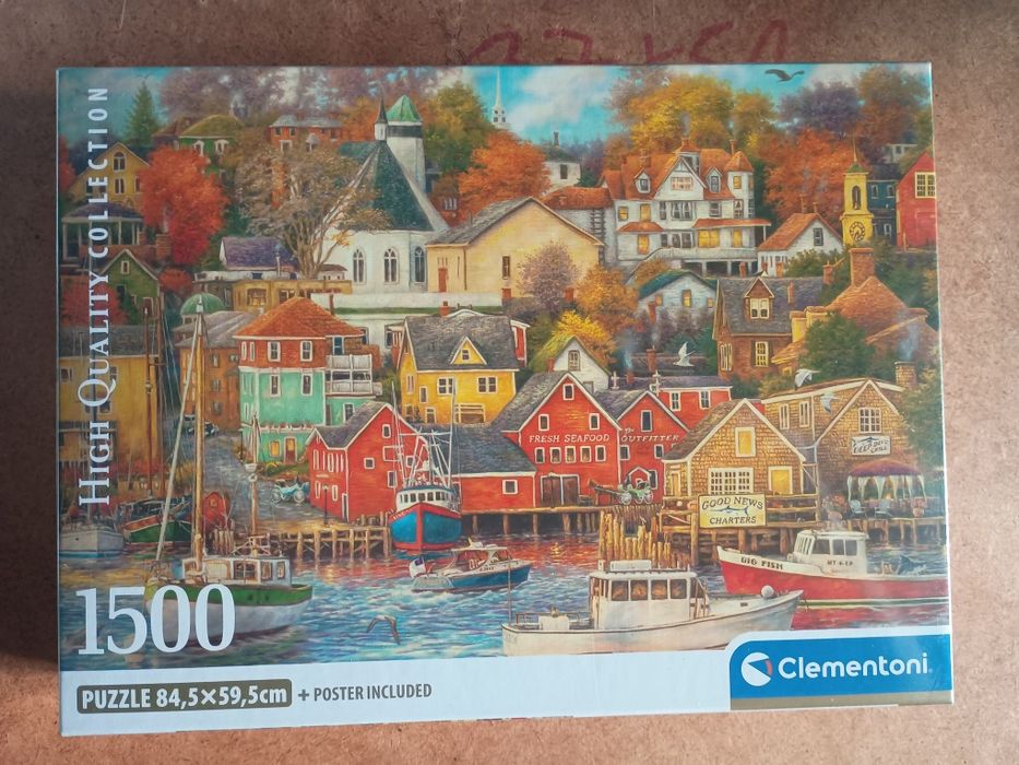 Nowe puzzle 1500 elementów clementoni
