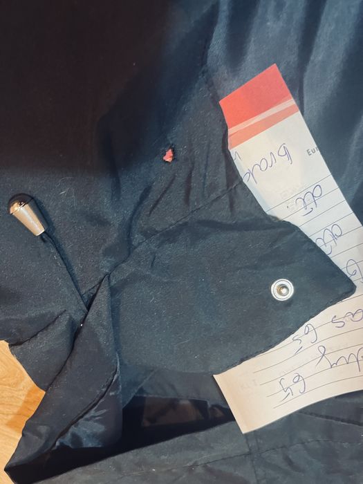 48 kurtka damska parka cienka narzutka z kapturem granatowa czarna