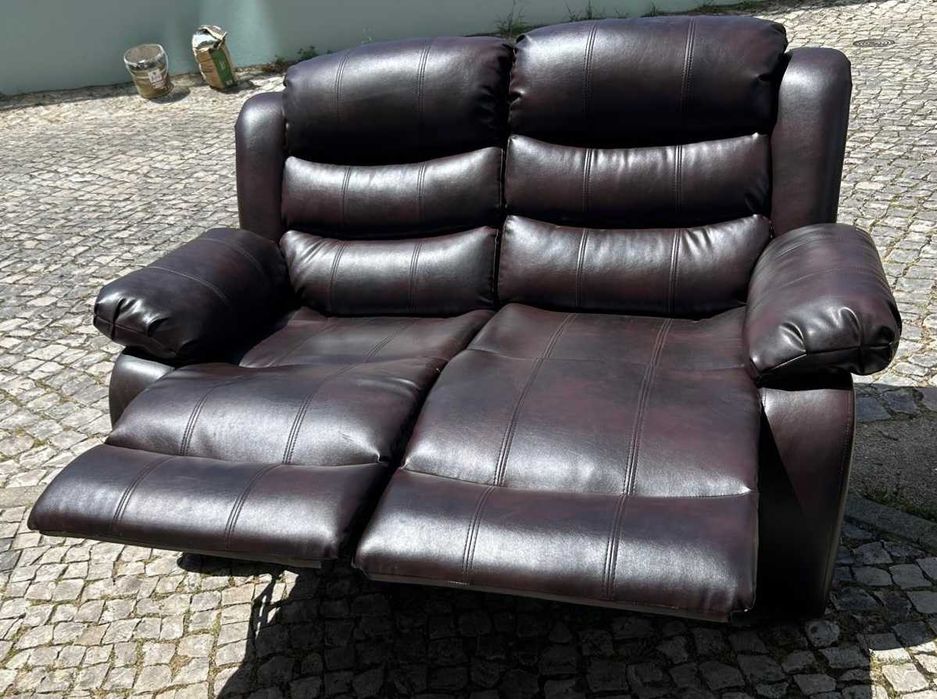 Sofá com repousa pés!!!