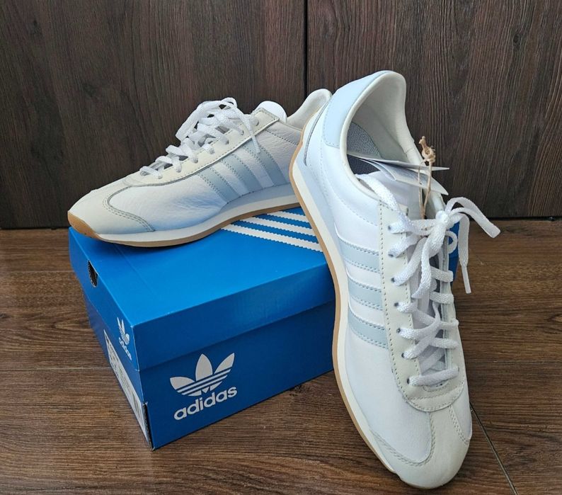 Adidas gazelle białe unisex r. 42 Nowe Piła • OLX.pl