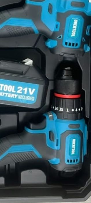 Zestaw UBERTOOL  Szlifierka wkrętarka klucz udarowy 2x aku 6ah