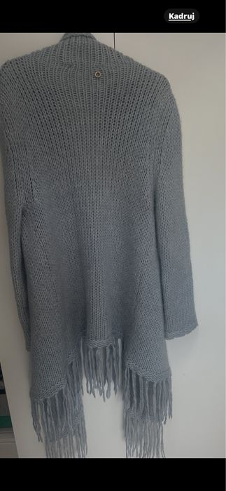 Sweter damski kardigan welna recznie robiony Cocomore