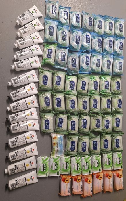 Mydło w kostce  krem do rąk zestaw mydła mix