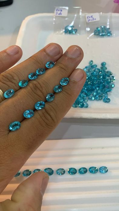 Apatita azul calibrada