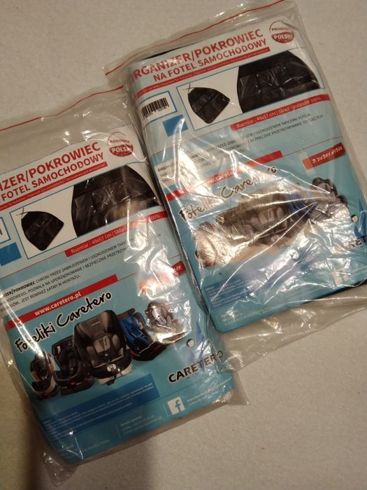 Pokrowiec ochronny na fotel kierowcy organizer