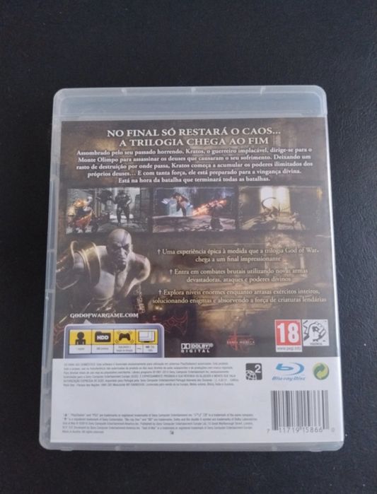 God of War jogo PS3
